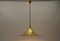 Large Gold Semi Pendant Lamp by Claus Bonderup & Torsten Thorup for Fog & Mørup, 1970s, Image 5