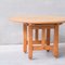 Mid-Century French Oak Dining Table from Guillerme Et Chambron 9