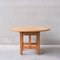 Mid-Century French Oak Dining Table from Guillerme Et Chambron 1