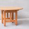 Mid-Century French Oak Dining Table from Guillerme Et Chambron, Image 10