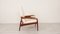 Vintage Relax Sessel aus Teak in Grauweiß von John Boné, 1960er 4