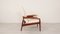 Vintage Teak Off-White Relax Armchair by John Boné, 1960s 5