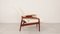Vintage Relax Sessel aus Teak in Grauweiß von John Boné, 1960er 6