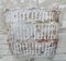 Large Painted Willow Log Basket 2