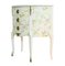 Louis XV Chest with Floral Design and Marble Tops, 1950s, Image 5