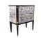 Classic Design Three Drawer Chest with Marble Top, 1950s, Image 2