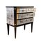 Classic Design Three Drawer Chest with Marble Top, 1950s 3
