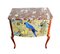 Louis XV Chest with Gold Birds Design and Marble Top, 1950s, Image 4