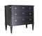 Gustavian Drawer Chest in Painted Super Finish Black, 1950s 2