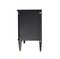 Gustavian Drawer Chest in Painted Super Finish Black, 1950s, Image 7