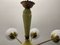 Sputnik 8-Light Chandelier in Brass and Ceramic, 1950s, Image 7