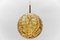 Yellow Murano Glass Ball Pendant Lamp from Doria Leuchten, 1960s 6