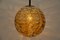 Yellow Murano Glass Ball Pendant Lamp from Doria Leuchten, 1960s, Image 4