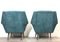 Armchairs attributed to Gigi Radice for Minotti, 1960s, Set of 2, Image 12