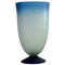 Grand Vase en Verre Satiné, 1990s 1