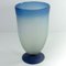 Large Satin Glass Vase, 1990s 3