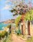 Arie Zwart, Costa de Niza, óleo sobre lienzo, años 50, Enmarcado, Imagen 2
