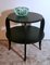French Art Deco Black Round 2-Top Tea or Coffee Table, 1930s 14