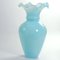 Blaue Italienische Vase aus Opalglas, Florenz, Italien, 1970er 3