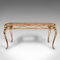 French Art Nouveau Glazed Coffee Table in Brass, Early 20th Century 5