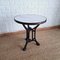 Art Deco Industrial Low Bistro Table in Marble and Cast Iron, 1920s, Image 4