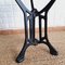Art Deco Industrial Low Bistro Table in Marble and Cast Iron, 1920s, Image 17