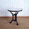Art Deco Industrial Low Bistro Table in Marble and Cast Iron, 1920s 9