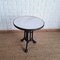 Art Deco Industrial Low Bistro Table in Marble and Cast Iron, 1920s, Image 11