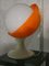 Space Age Table Lamp in Plastic and Opal Glass, Italy, 1970s 5