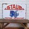 Staub Tractors Metal Enamel Sign, France, 1950s, Image 3
