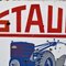 Staub Tractors Metal Enamel Sign, France, 1950s 14