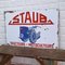 Staub Tractors Metal Enamel Sign, France, 1950s, Image 7