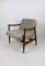 Fauteuil GFM63 Marron Clair par J. Kedziorek, 1970s 4