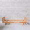 Mid-Century French Oak Daybed by Guillerme et Chambron 2