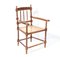 Jacobean Style Stained Beech Bobbin Armchair, 1900s 1