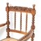 Jacobean Style Stained Beech Bobbin Armchair, 1900s 7