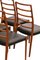 Model 82 Chairs in Teak and Black Leather by Niels Otto (N. O.) Møller for J.L. Møllers, 1960s, Set of 4, Image 16