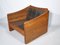 Teak and Leather Armchair by Mikael Laursen, 1970s, Image 9