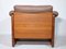Teak and Leather Armchair by Mikael Laursen, 1970s 7