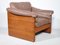 Teak and Leather Armchair by Mikael Laursen, 1970s, Image 5