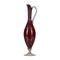 2-Colored Blown Glass Carafe, 1950s, Image 3