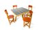 Vintage Swiss Dining Table, 1949 3