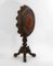 Burmese Anglo-Indian Padouk Tilt Top Occasional Side Table, 1880s, Image 2