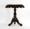 Burmese Anglo-Indian Padouk Tilt Top Occasional Side Table, 1880s 3