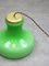 Large Mid-Century Italian Brass and Glass Pendant Lamp 15