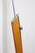 Mid-Century Italian Aluminum & Wood Floor Lamp with Reflector, Image 8