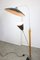 Mid-Century Italian Aluminum & Wood Floor Lamp with Reflector, Image 13