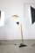 Mid-Century Italian Aluminum & Wood Floor Lamp with Reflector, Image 24