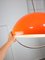 Large Space Age Italian Orange Acrylic Glass Pendant Lamp, 1970s 13