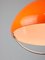 Large Space Age Italian Orange Acrylic Glass Pendant Lamp, 1970s, Image 9